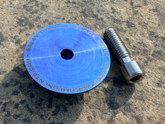 Titanium Elite Topcap - Black Hole