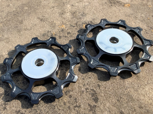 Jockey Wheels - Grade5 TITANIUM 11T/11T CERAMIC DURAACE 6mm Wide