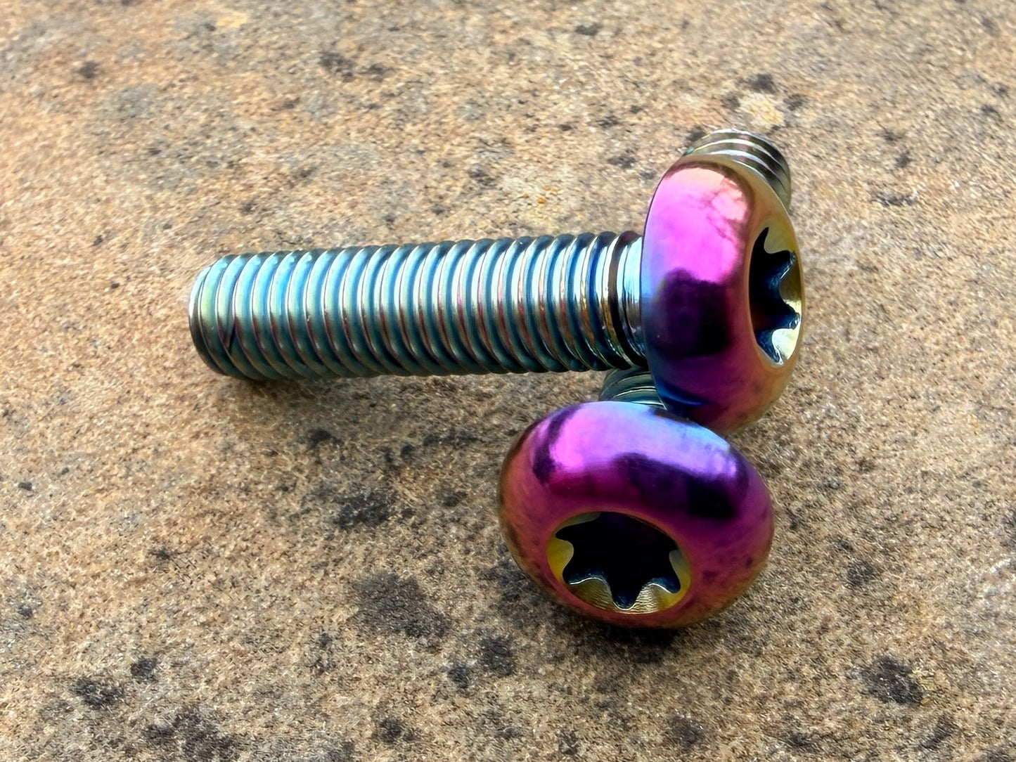 Bottle Cage Bolts - M5 Low Head - 2 Pack