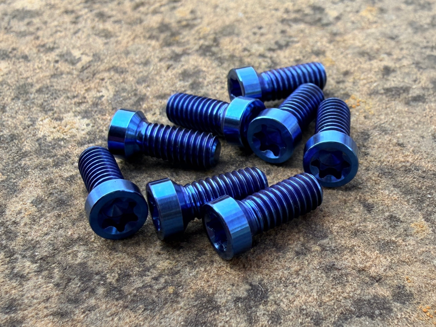SRAM 8-Bolt Chainring Assembly Titanium Screw Set M4x9 (8 pcs)