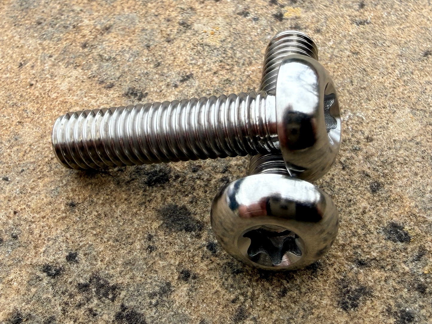 Bottle Cage Bolts - M5 Low Head - 2 Pack