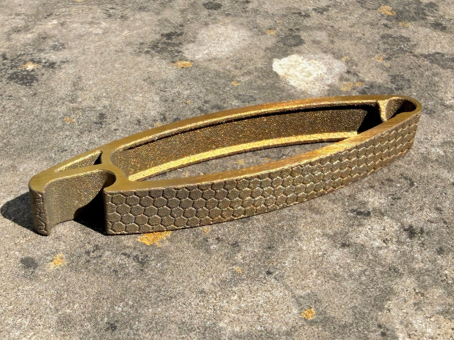 Hypertech Bottle opener - 3d Printed Titanium