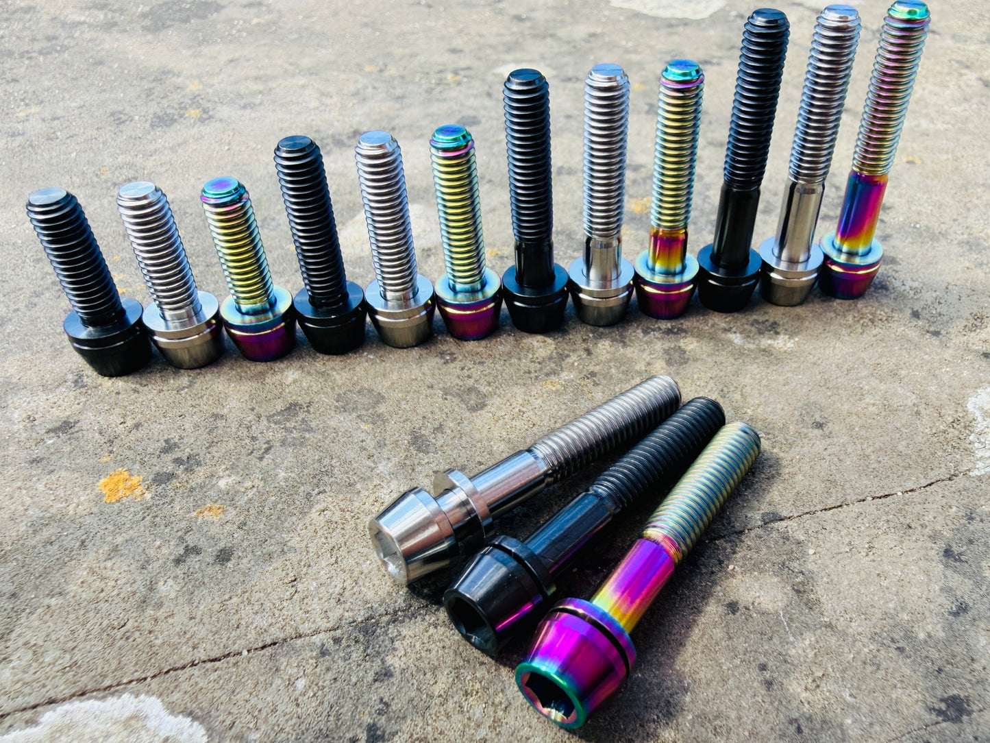 Titanium Disc Caliper Bolts - 2 Pack