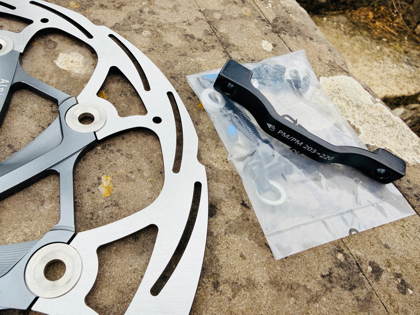 Alpine EVO Floating 220mm Disc Rotor - 2.3mm Ultra Thick