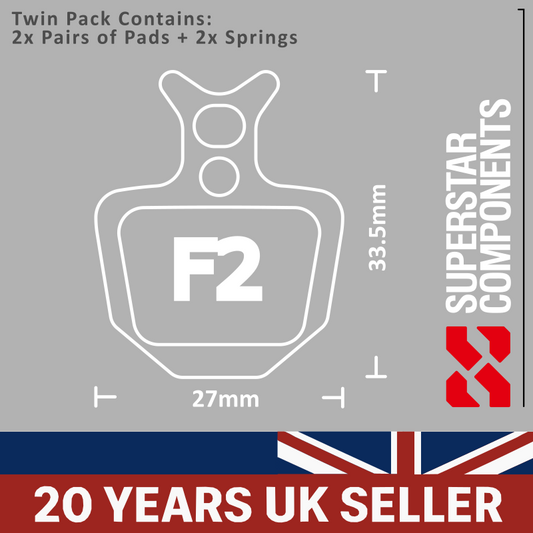Formula ORO Disc Pads - Twin Pack