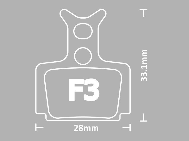 Formula ONE, Mega, R1, RX Disc Pads - Twin Pack