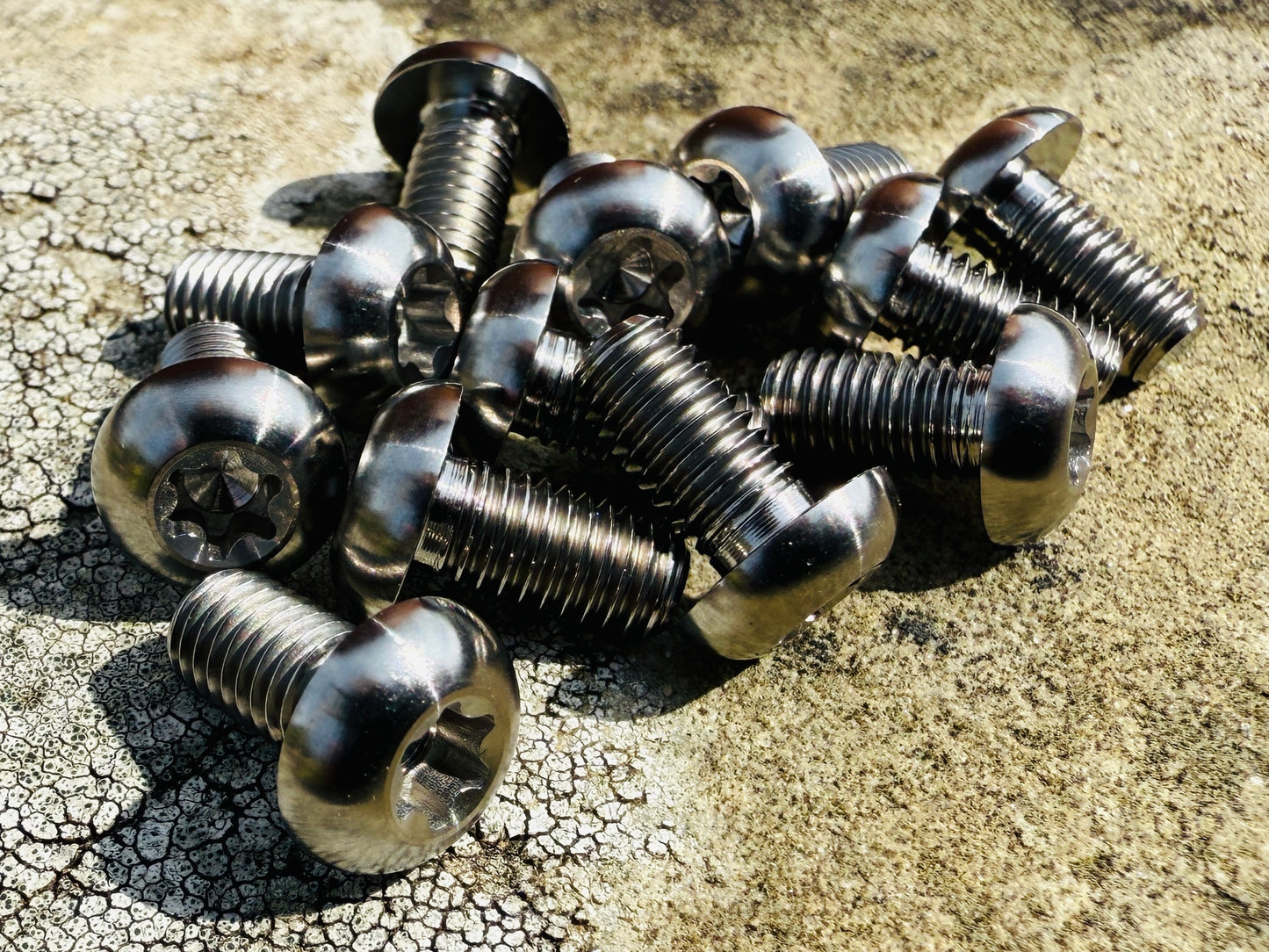 Titanium Rotor Bolts - 12 Pack