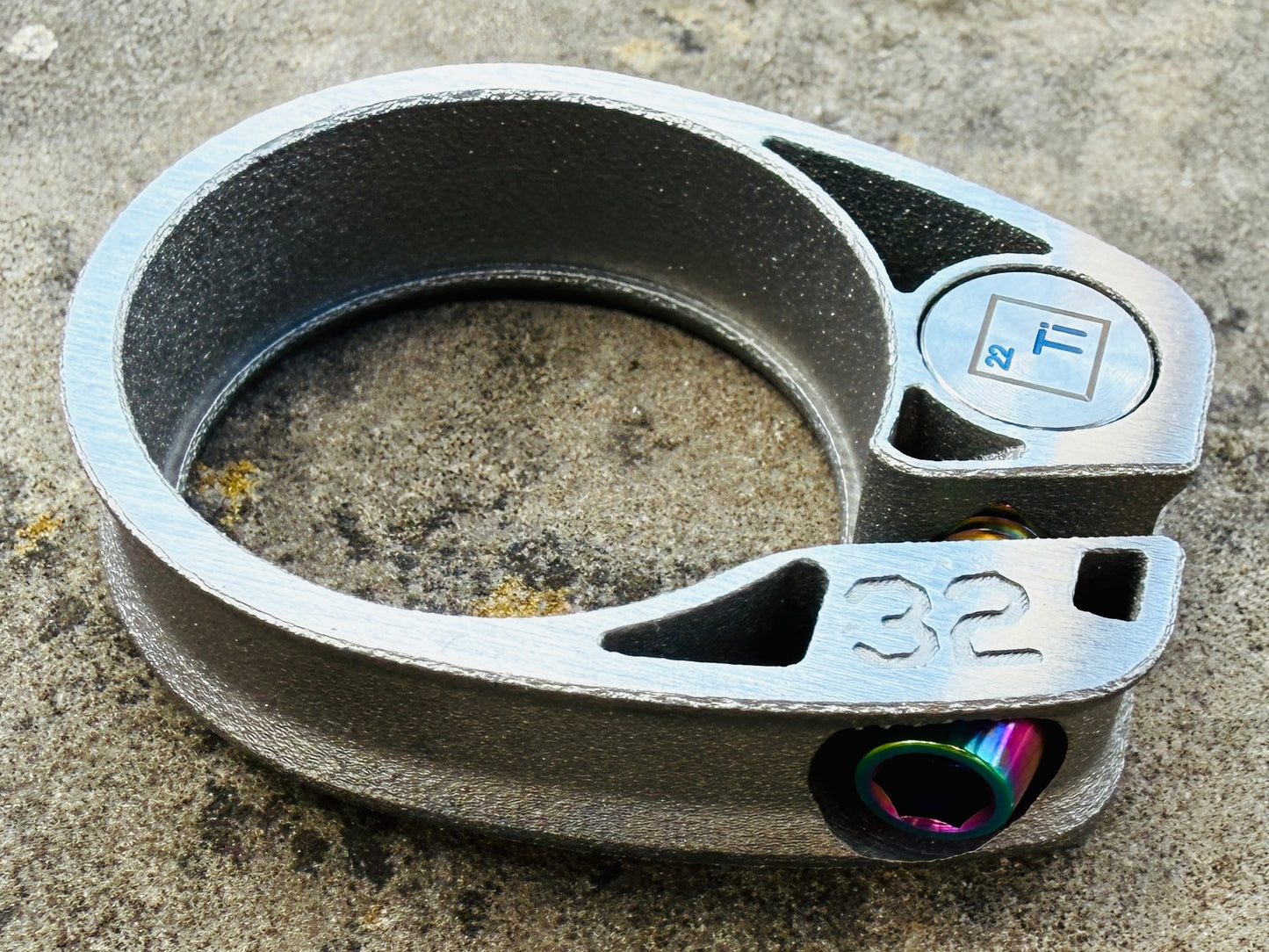 Titan 3D Seatclamp - 3D printed 6Al4V Titanium