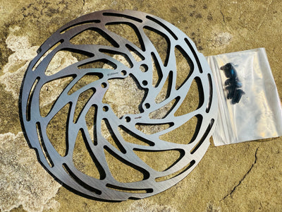 6 bolt Disc Rotor - Descent2.3mm Ultra Thick enduro design 180mm diameter