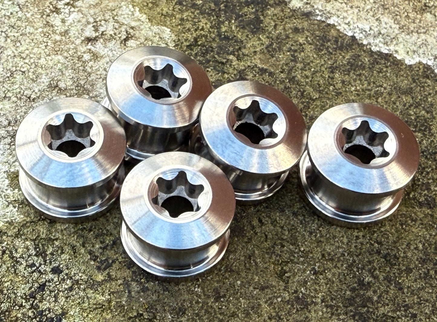 Titanium Chainring Bolts - Single Ring Length