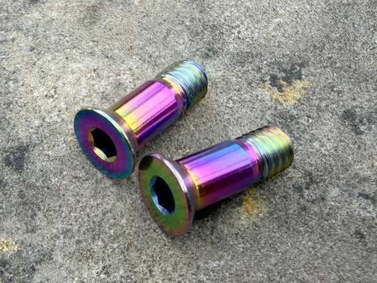 Jockey Wheel Titanium Bolts - Shimano
