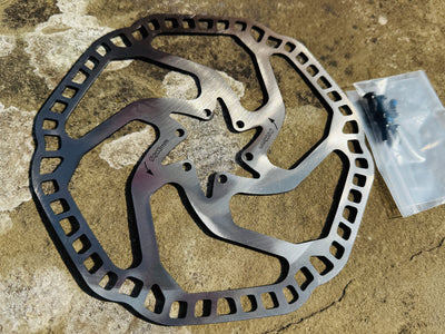 6 bolt Disc Rotor - Helix Enduro AM Gravel design 203mm diameter