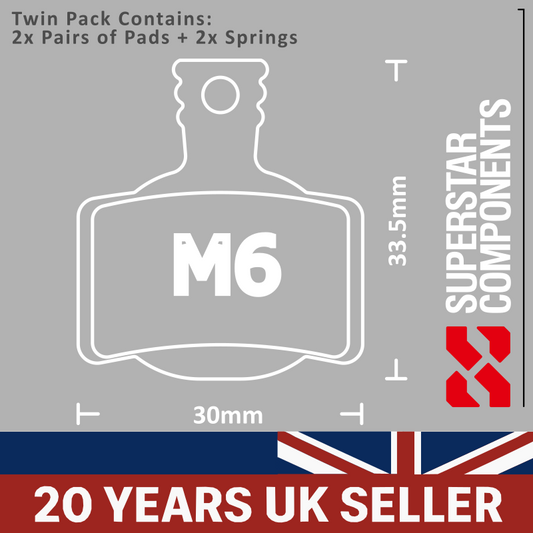 Magura MT2/4/6/8 Disc Pads - Twin Pack
