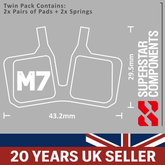 Magura MT5/7 PINLESS Disc Pads - Twin Pack