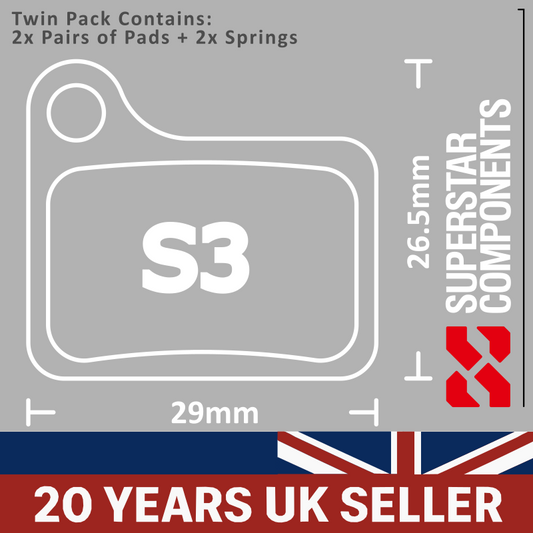 Shimano M555 Disc Pads - Twin Pack