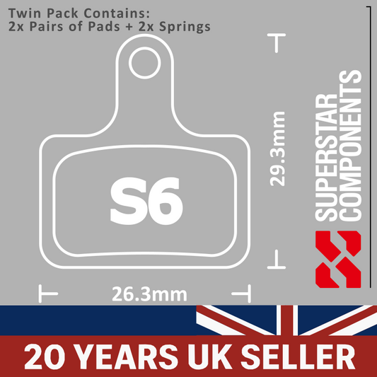 Shimano Road Disc Pads - Twin Pack
