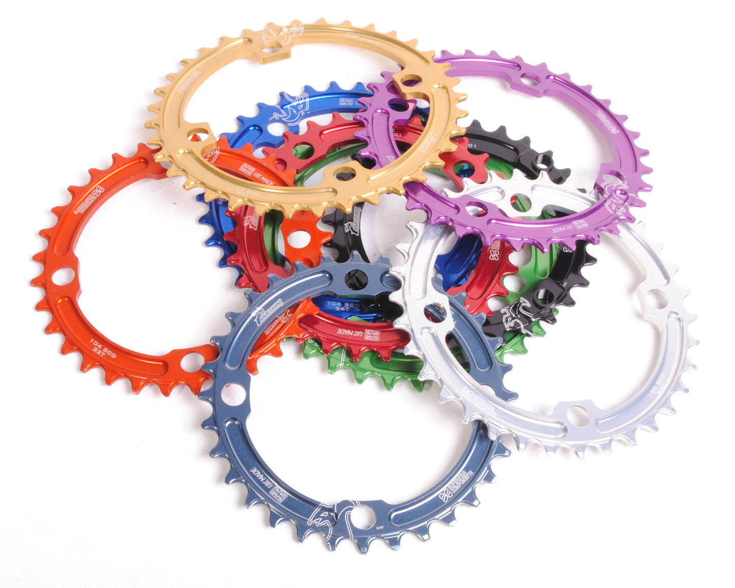 104BCD Raptor Chainring - UK MADE