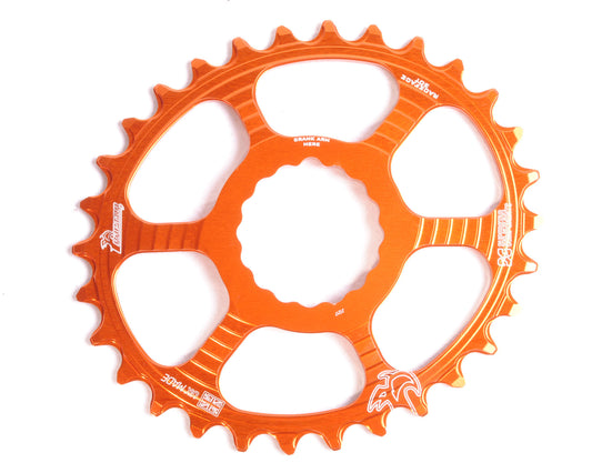 Raceface 3mm OFFSET Raptor Oval Chainring - UK MADE