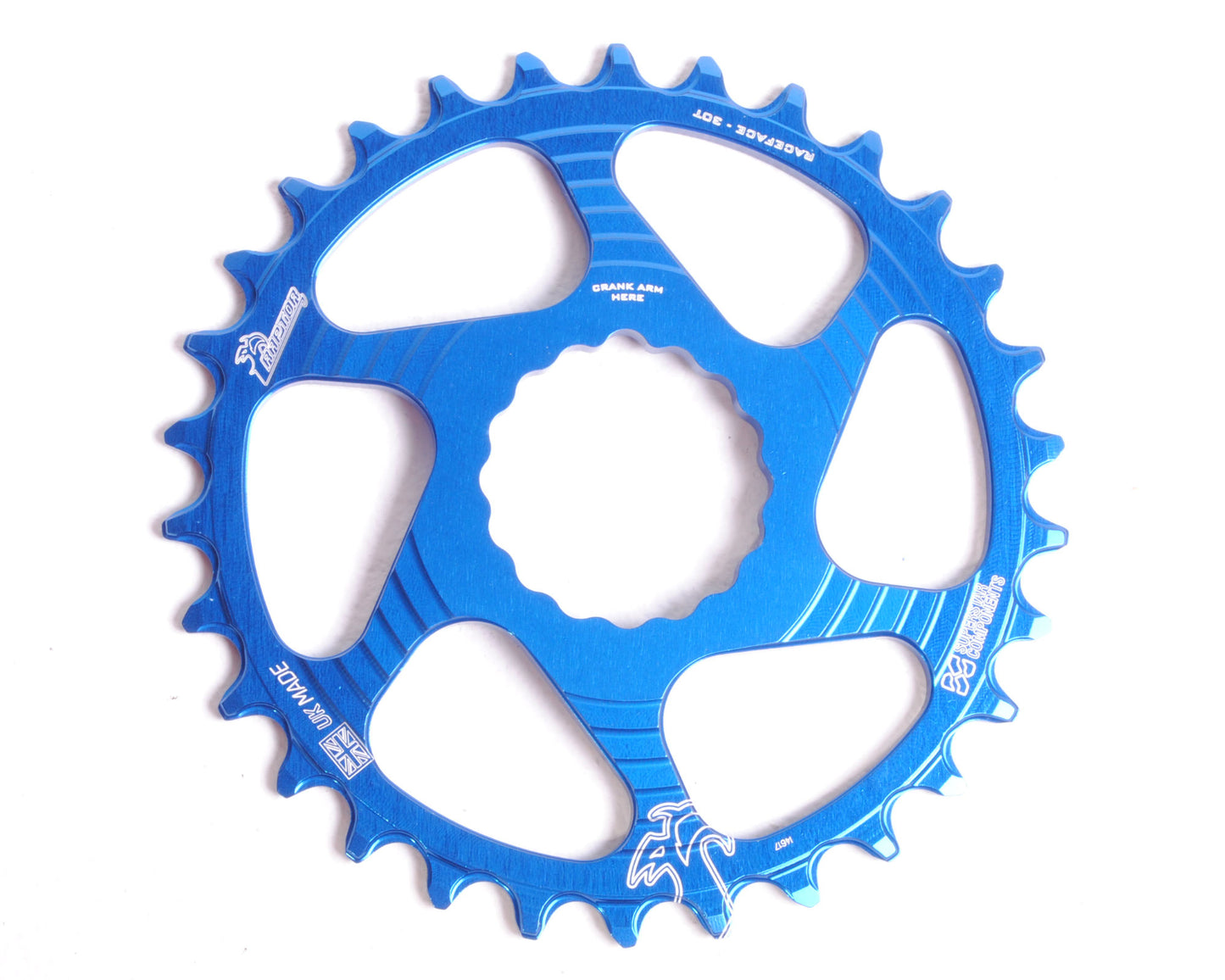 Raceface 0mm OFFSET Raptor Chainring - UK MADE