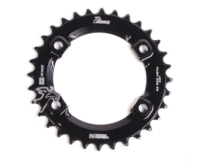 96 Asymetric Raptor Chainring - UK MADE