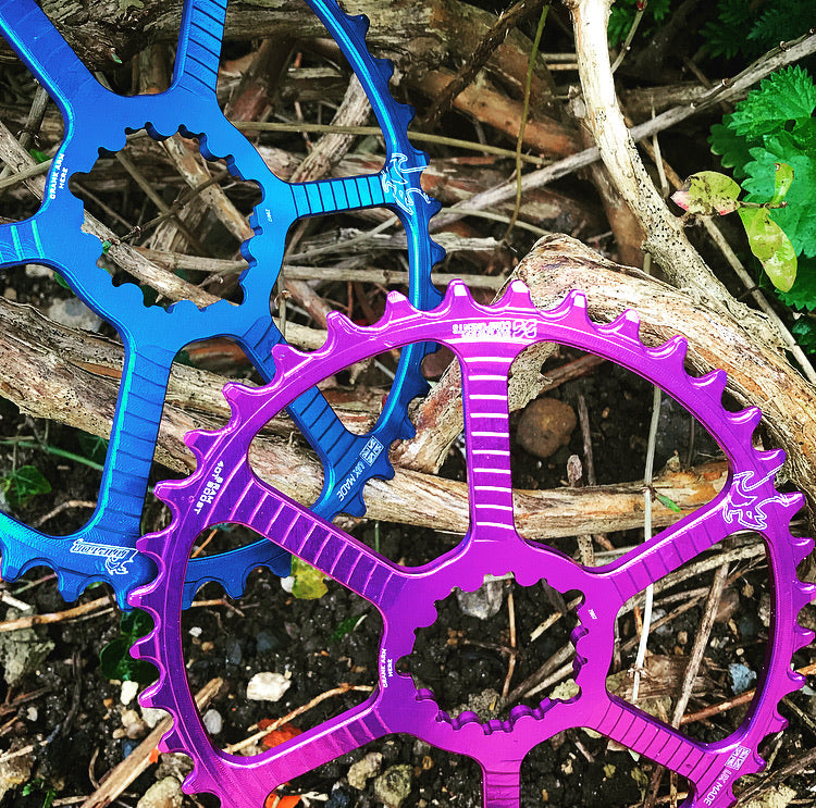 SRAM 3-Bolt 3mm OFFSET Raptor Oval Chainring - UK MADE
